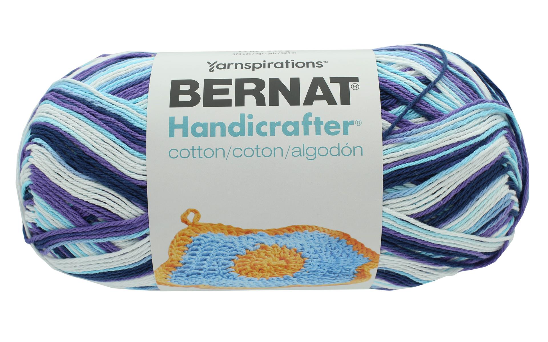 Bernat Handicrafter Cotton Ombres Yarn - Moondance